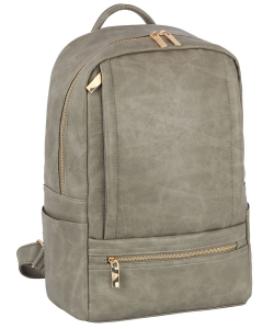 Fashion Faux Backpack GLM-0121 GRAY
